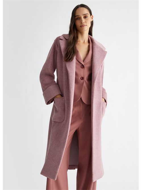 cappotto donna rosa LIU JO | WF4251T2704/N9907